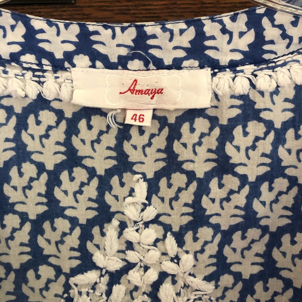 Embroidered top. - Picture 2 of 5